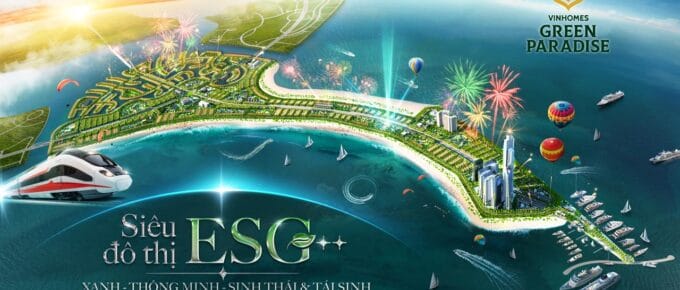 Phối cảnh khu C Vinhomes Cần Giờ